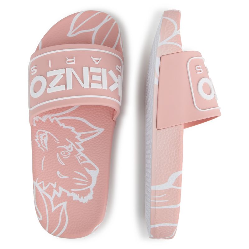Printed sole sliders KENZO KIDS 
                    UNISEX