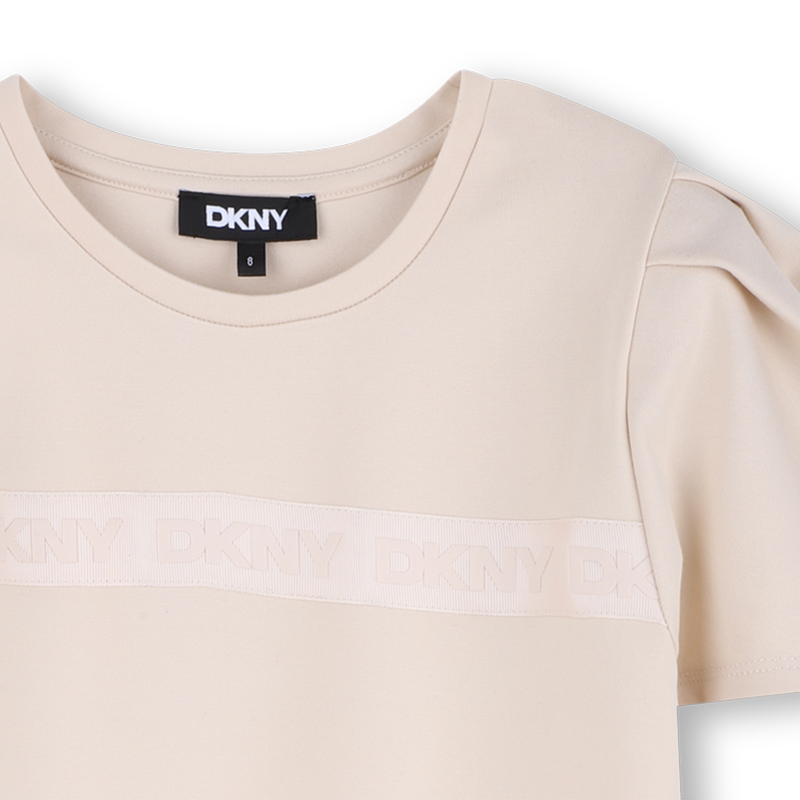 Vestido de manga curta DKNY 
                    GIRL