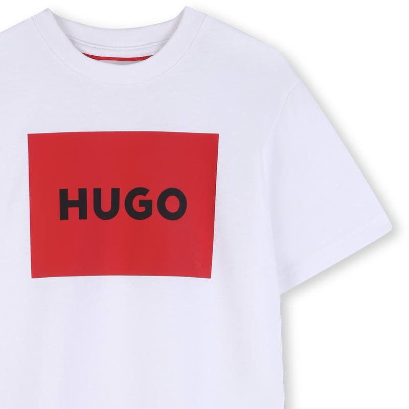 T-shirt de manga curta HUGO 
                    BOY