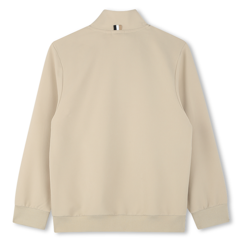 Sweatshirt com fecho lisa BOSS 
                        BOY