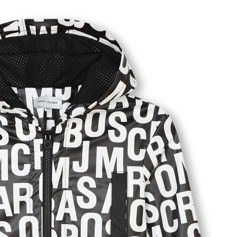 Gabardina estampada com capuz MARC JACOBS 
                    UNISEX