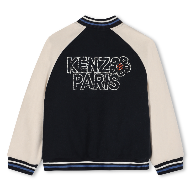 Jaqueta bomber com fecho de pressão KENZO KIDS 
                    GIRL