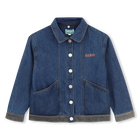 Casaco de denim KENZO KIDS 
                    GIRL