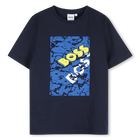 T-shirt de manga curta, AZUL MARINHO, hi-res