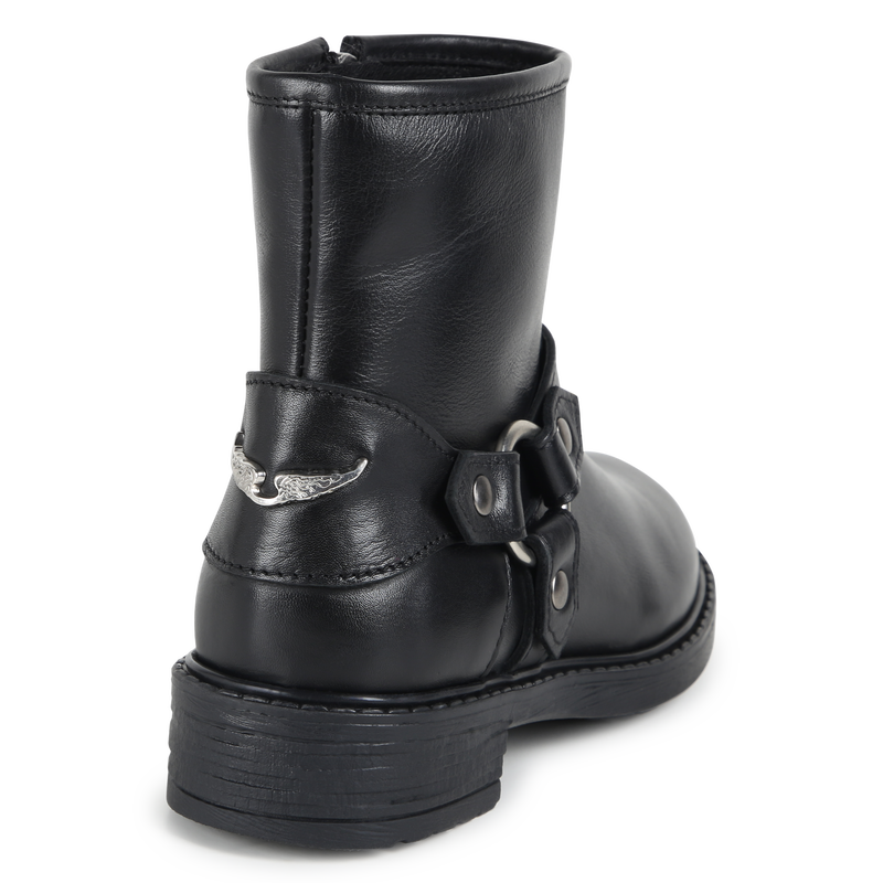 Botins de couro com fecho ZADIG & VOLTAIRE 
                        GIRL