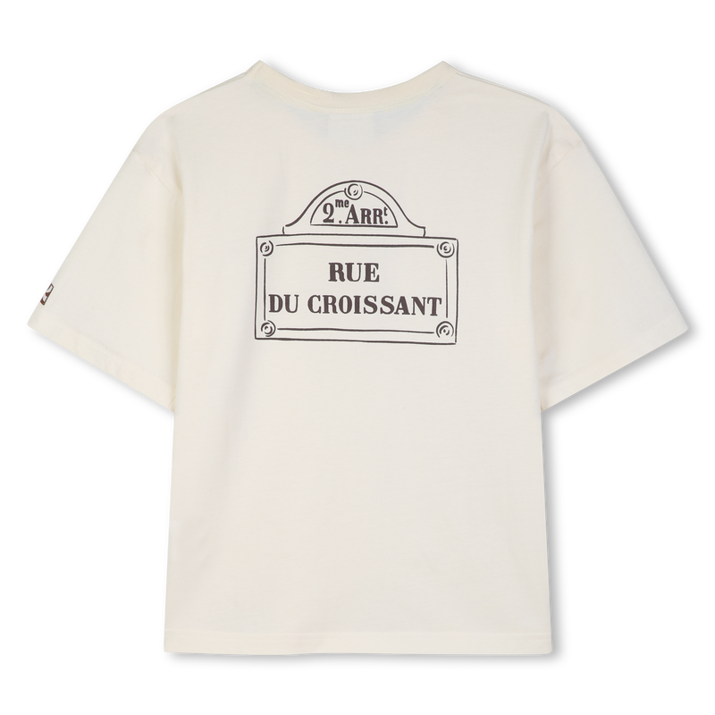 Camiseta de mangas curtas KIDS AROUND 
                        BOY