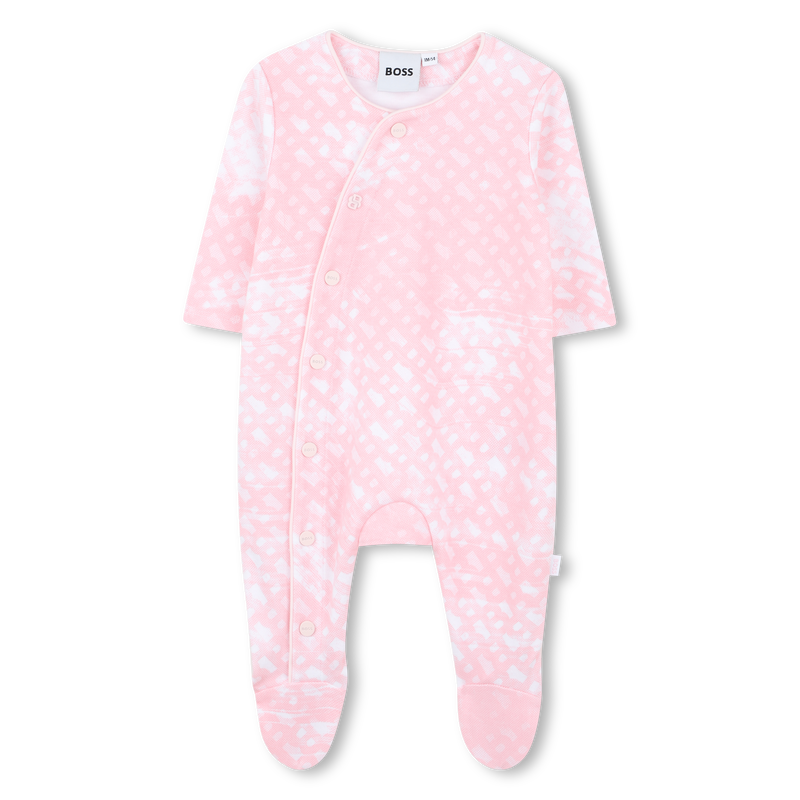 Conjunto de pijama, babador e chapéu BOSS 
                    GIRL