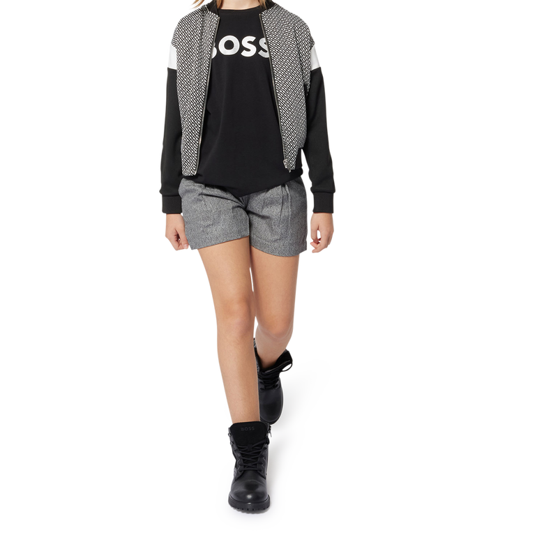 T-shirt de manga curta BOSS 
                        GIRL