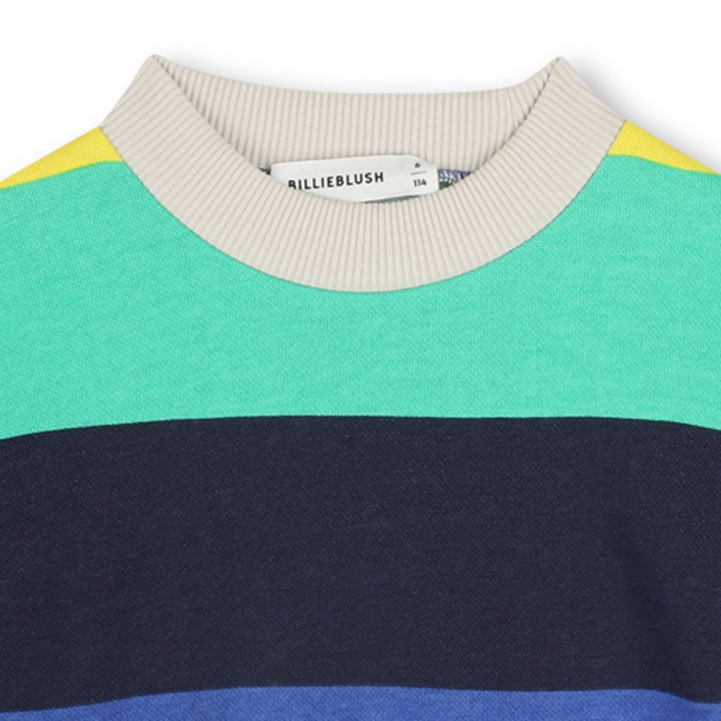 Sweatshirt com estampado &agrave;s riscas BILLIEBLUSH 
                        BOY