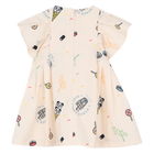 Vestido poplin KENZO KIDS 
                    GIRL
