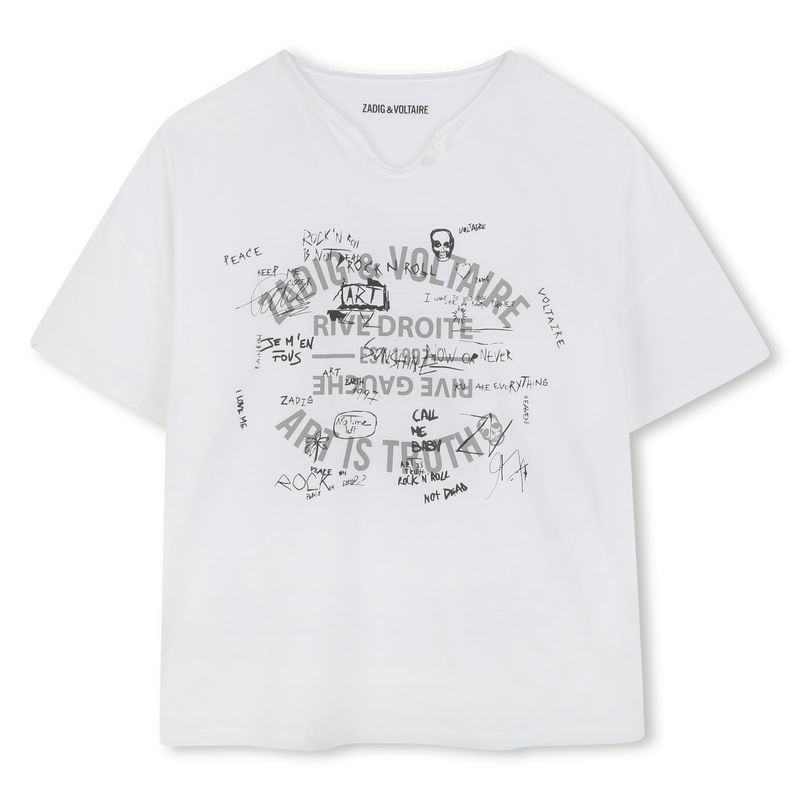 T-shirt de manga curta ZADIG & VOLTAIRE 
                    GIRL