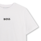 T-SHIRT MANGAS CURTAS BOSS 
                    MENINO