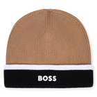 Gorro de tric&ocirc; BOSS 
                    MENINO