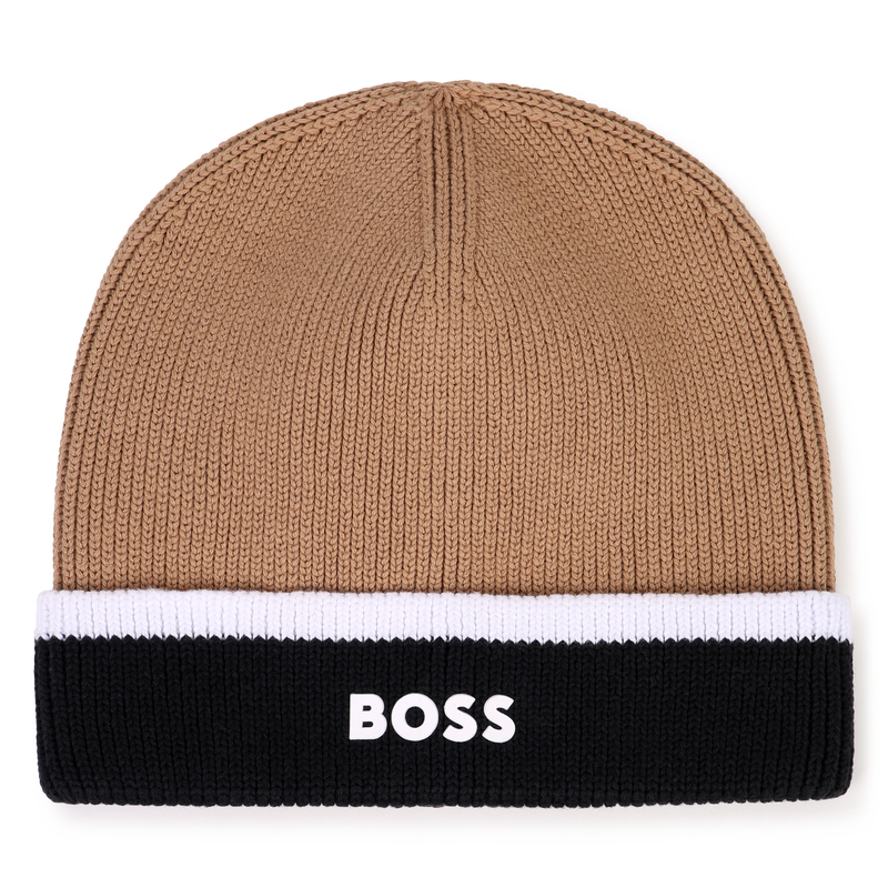 Gorro de tric&ocirc; BOSS 
                        MENINO
