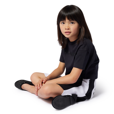 T-shirt curta com strass MARC JACOBS GIRL