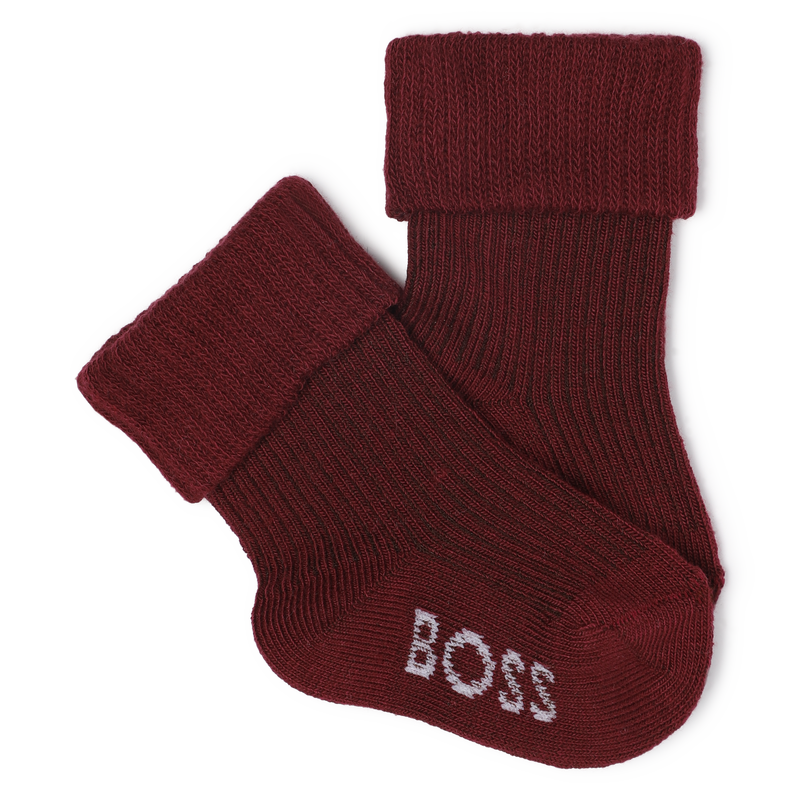 Lote de 3 pares de meias BOSS 
                    GIRL