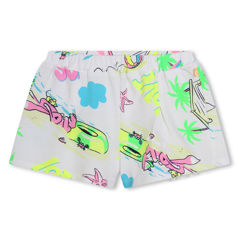 Calções estampados em moletão BILLIEBLUSH 
                    GIRL