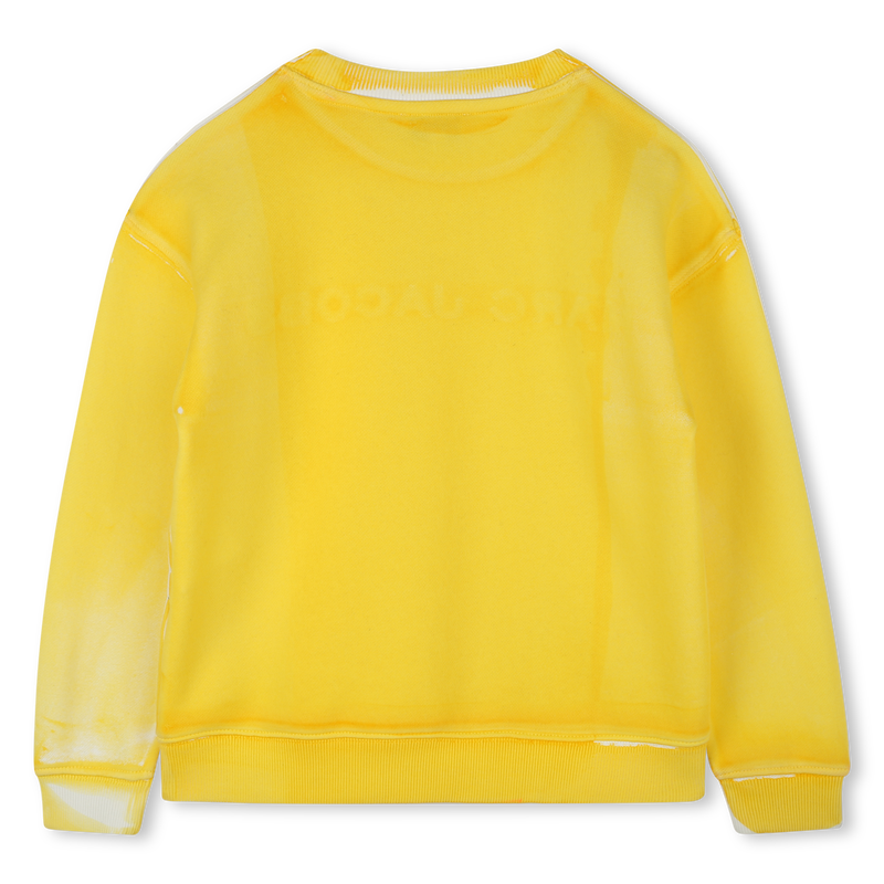 Sweatshirt molet&atilde;o de algod&atilde;o MARC JACOBS 
                        UNISEX