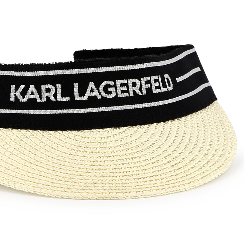 Viseira elástica KARL LAGERFELD KIDS 
                    GIRL