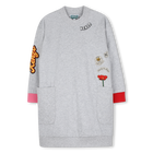 Vestido de mangas longas KENZO KIDS 
                    GIRL