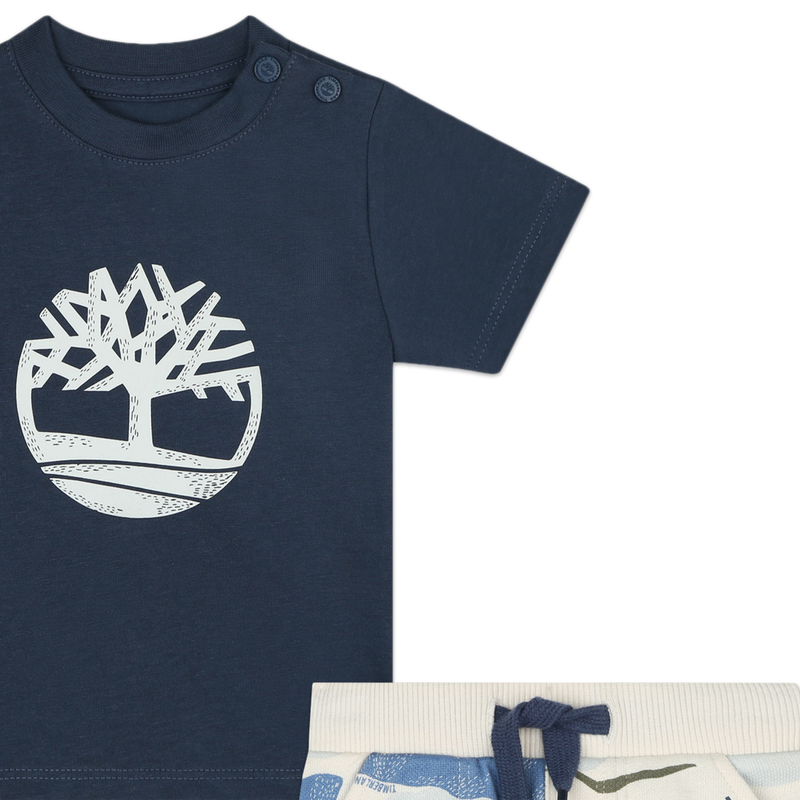 Conjunto de T-shirt e calções TIMBERLAND 
                    BOY