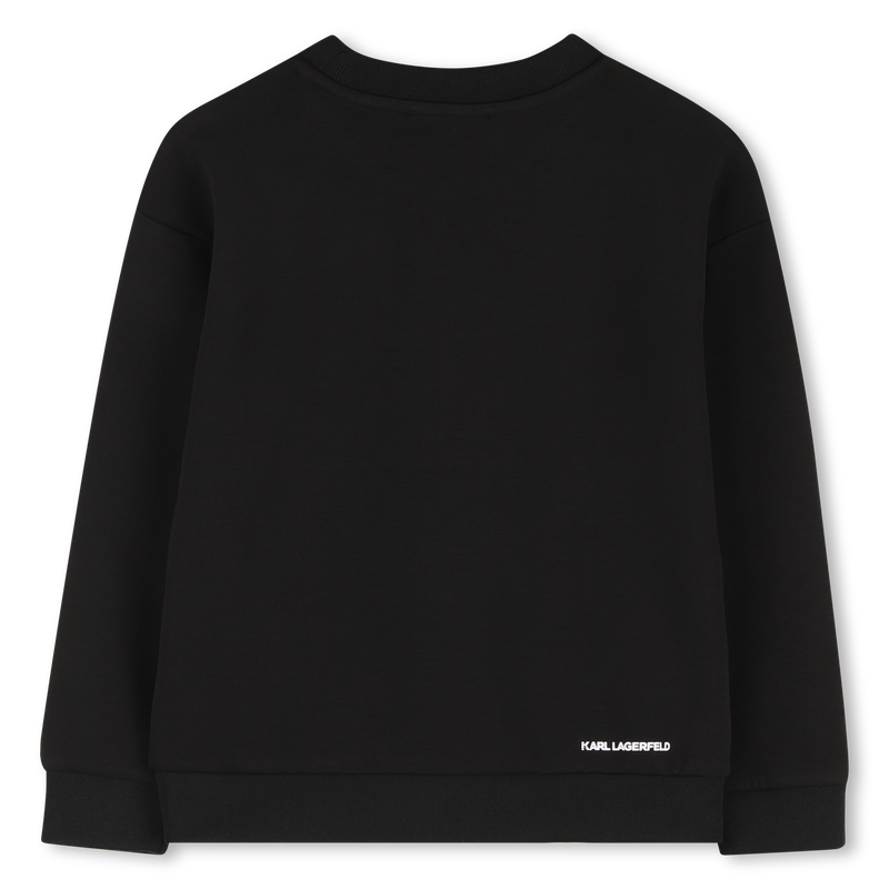 Moletom duplo jersey KARL LAGERFELD KIDS 
                    BOY