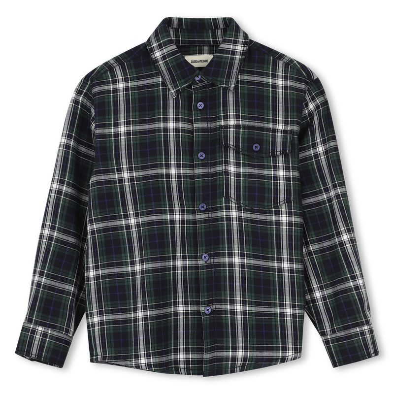 Camisa de manga longa ZADIG & VOLTAIRE 
                        MENINO