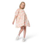 Vestido manga bal&atilde;o KENZO KIDS 
                    GIRL