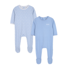 Conjunto de dois pijamas de algod&atilde;o KENZO KIDS 
                    UNISEX