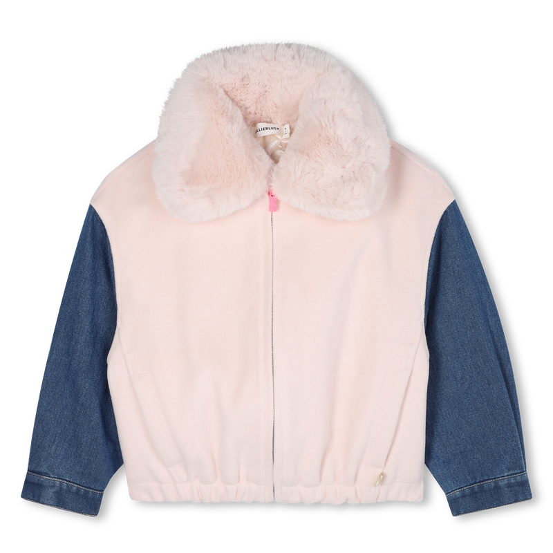 Casaco com fecho de correr BILLIEBLUSH 
                    GIRL