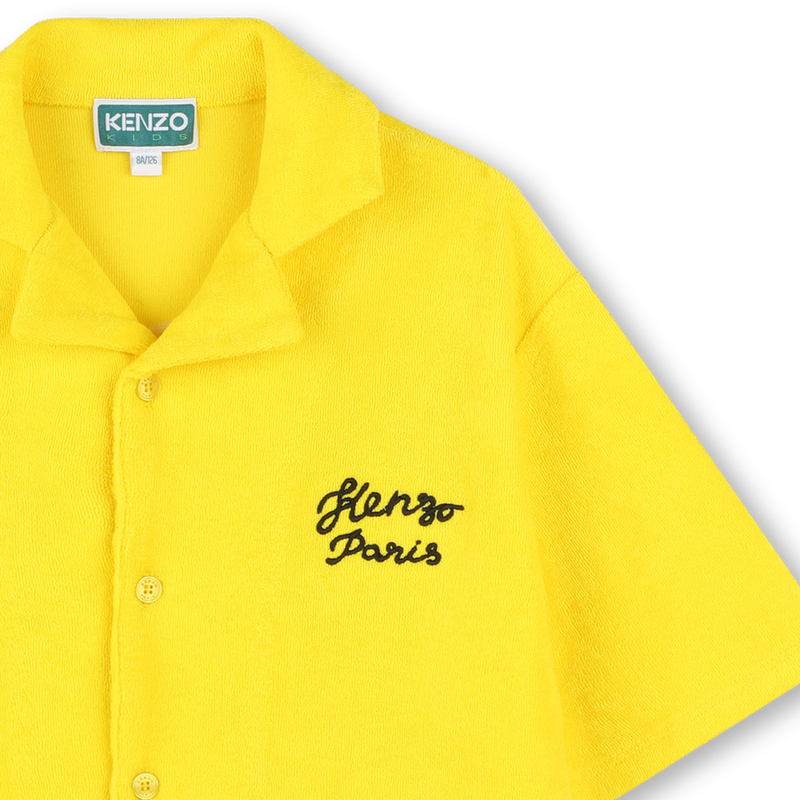 Camisa em felpa KENZO KIDS 
                        BOY