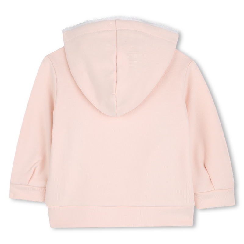 Sweatshirt com capuz e fecho CHLOE 
                        GIRL