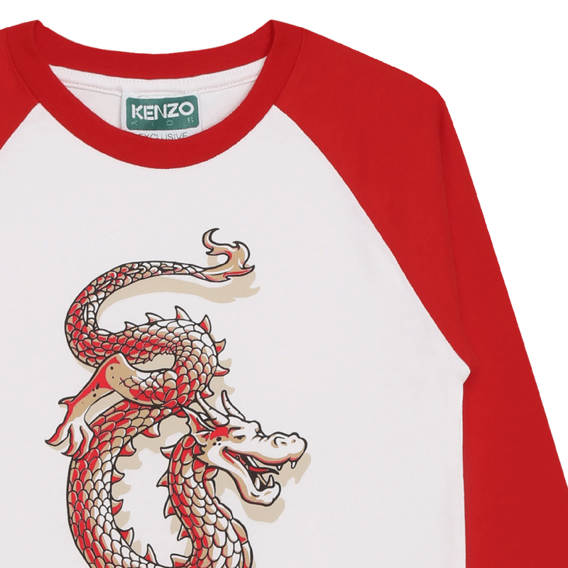 Printed cotton T-shirt KENZO KIDS 
                    BOY
