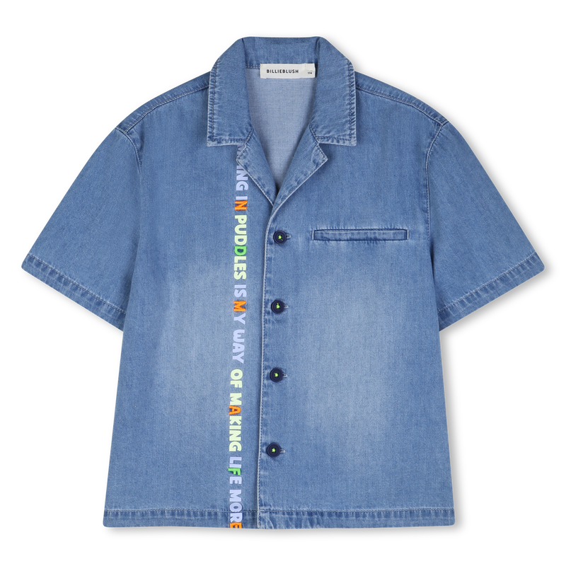 CAMISA DE MANGA CURTA BILLIEBLUSH 
                        BOY