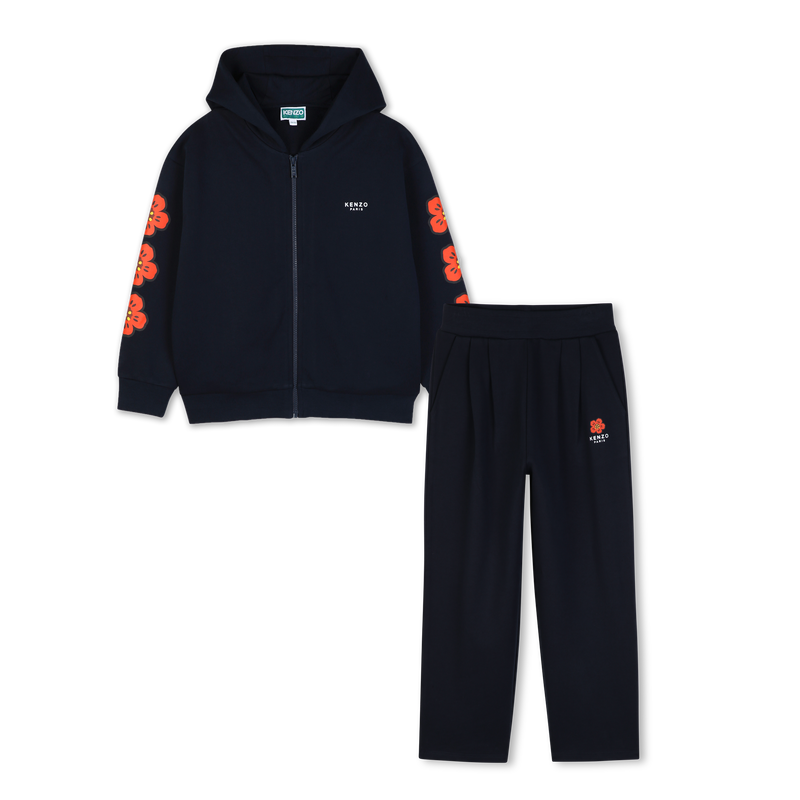Conjunto de cardig&atilde; e cal&ccedil;as KENZO KIDS 
                        GIRL