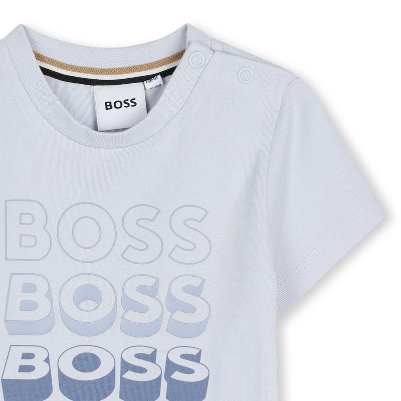 T-SHIRT DE MANGA CURTA BOSS 
                        BOY