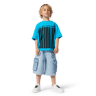 T-shirt bicolor de algod&atilde;o MARC JACOBS 
                    BOY