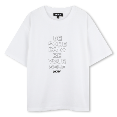 T-shirt de manga curta DKNY GIRL