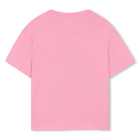 T-shirt com snap no ombro KENZO KIDS 
                    GIRL