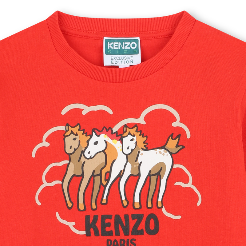 T-SHIRT DE MANGA CURTA KENZO KIDS 
                        UNISEX