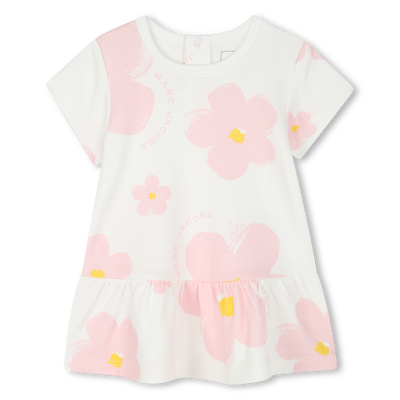 Vestido manga curta em algod&atilde;o MARC JACOBS UNISEX