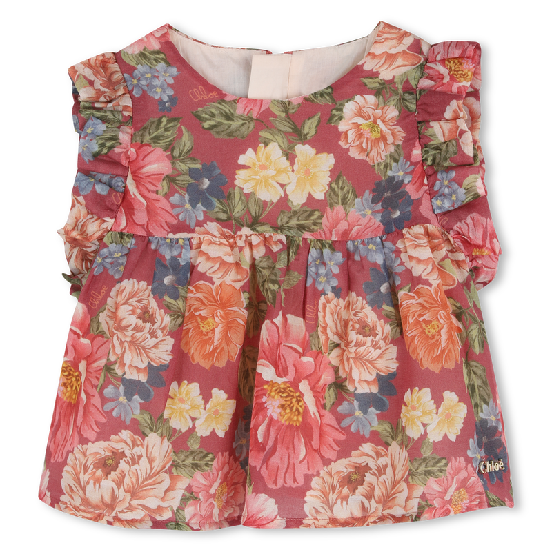 Top + conjunto de cal&ccedil;as inchadas CHLOE 
                        MENINA