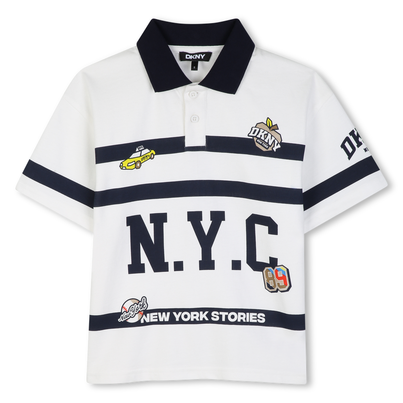 Polo de manga curta DKNY 
                        BOY