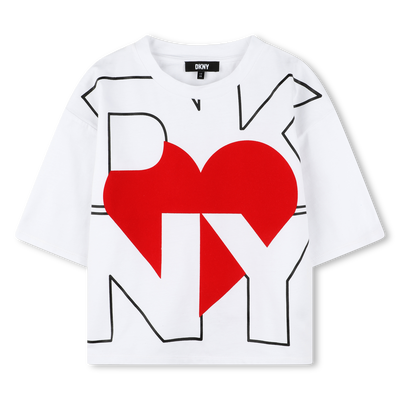 T-shirt de manga curta DKNY GIRL
