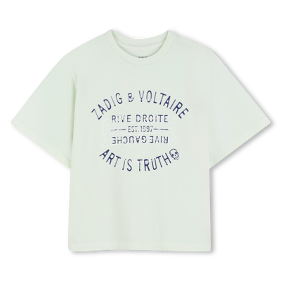 T-SHIRT DE MANGA CURTA ZADIG & VOLTAIRE BOY