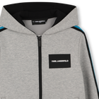 Capuz zip-up KARL LAGERFELD KIDS 
                    BOY