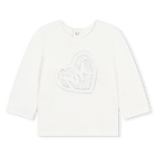 T-shirt de algod&atilde;o e saia MICHAEL KORS 
                    GIRL