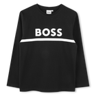 Camiseta de manga longa BOSS 
                    BOY