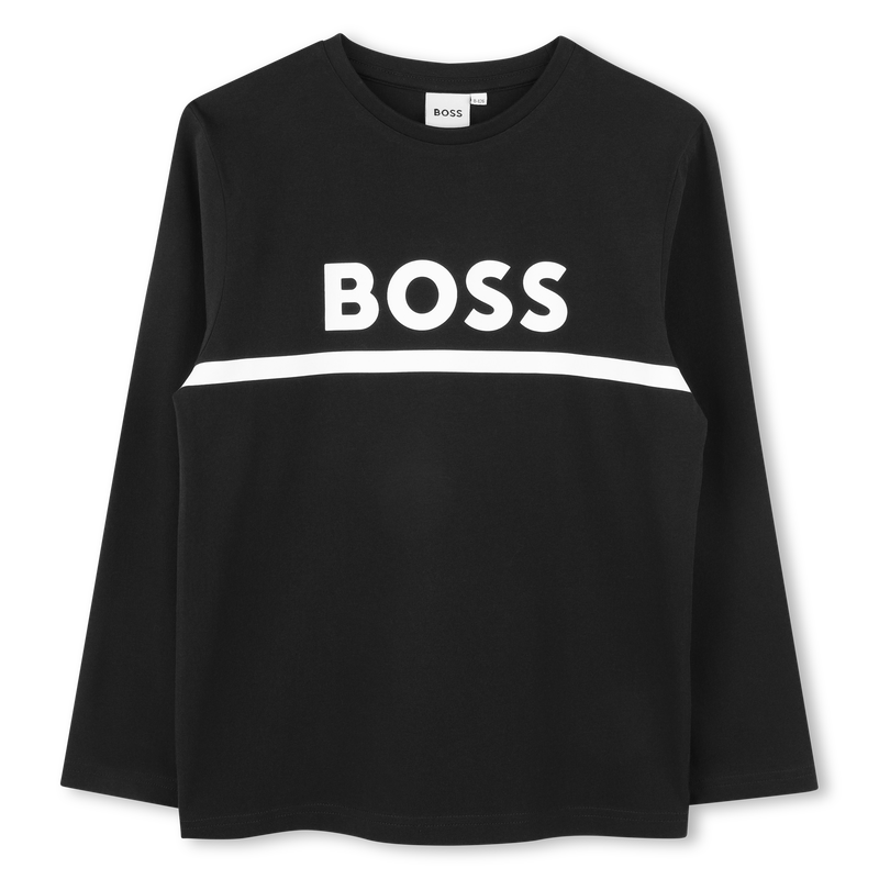 T-SHIRT DE MANGA COMPRIDA BOSS 
                        BOY