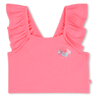 Regata com al&ccedil;as de babados BILLIEBLUSH 
                    MENINA